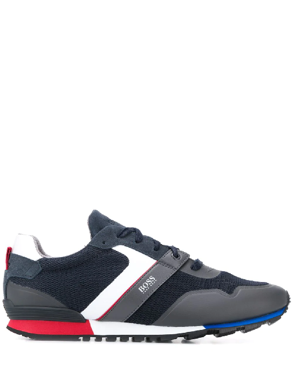 hugo boss blue sneakers