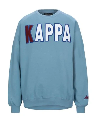 Kappa Sweatshirt In Azure