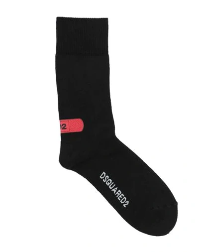 Dsquared2 Short Socks In Black