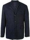 KENT & CURWEN SINGLE-BREASTED FITTED BLAZER
