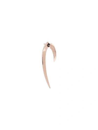 Shaun Leane Rose Gold-plated Hook Earring In Pink
