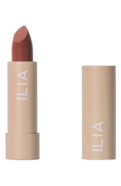 Ilia Colour Block Lipstick - 3- Marsala