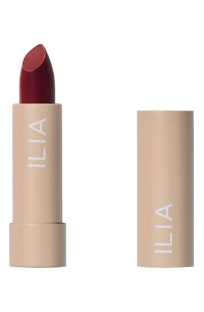 Ilia Color Block Lipstick In Red