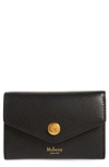 Mulberry Bifold Leather Card Case In Black