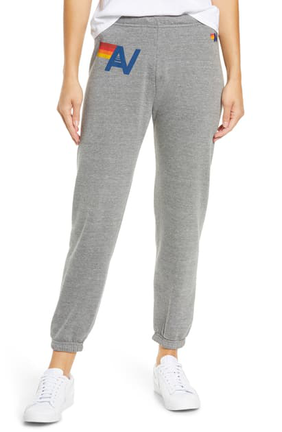 aviator nation grey sweatpants