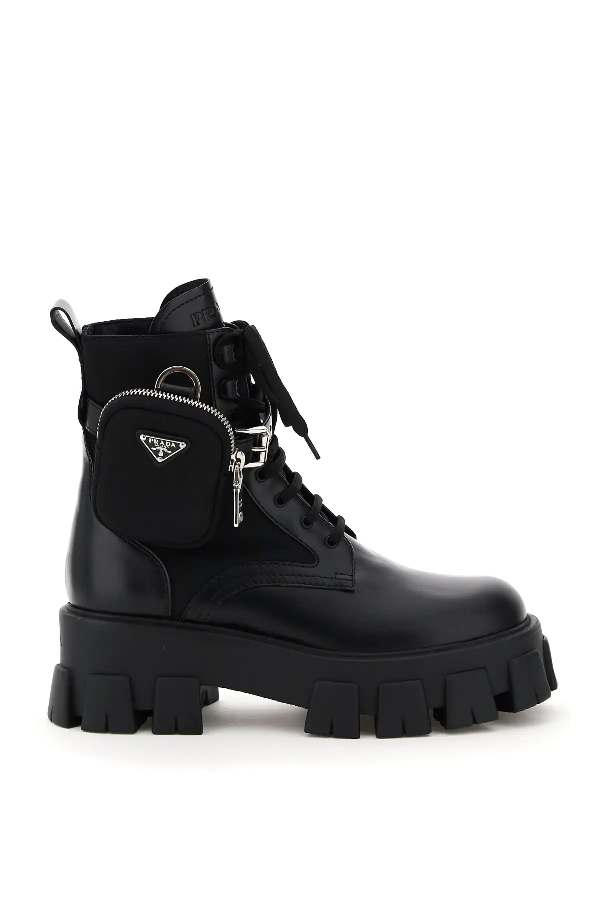prada boots with pouch dupe