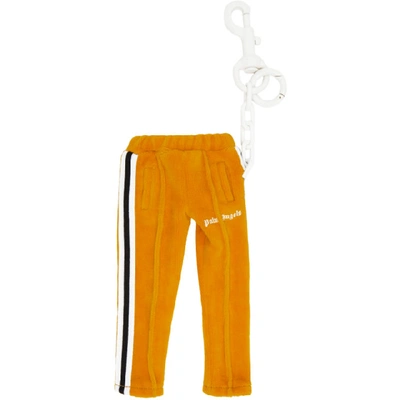 Palm Angels Orange Mini Track Trousers Keychain