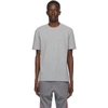Thom Browne Light Grey Classic Pique Rib Side Insert 4-bar T-shirt In 055 Light G