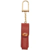 GUCCI GUCCI RED SINGLE PORTE-ROUGES KEYCHAIN