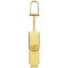 GUCCI GUCCI YELLOW SINGLE PORTE-ROUGES KEYCHAIN