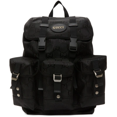 Gucci Black Off The Grid Gg Eco Backpack