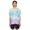 AMIRI AMIRI MULTICOLOR WATERCOLOR PF20 T-SHIRT