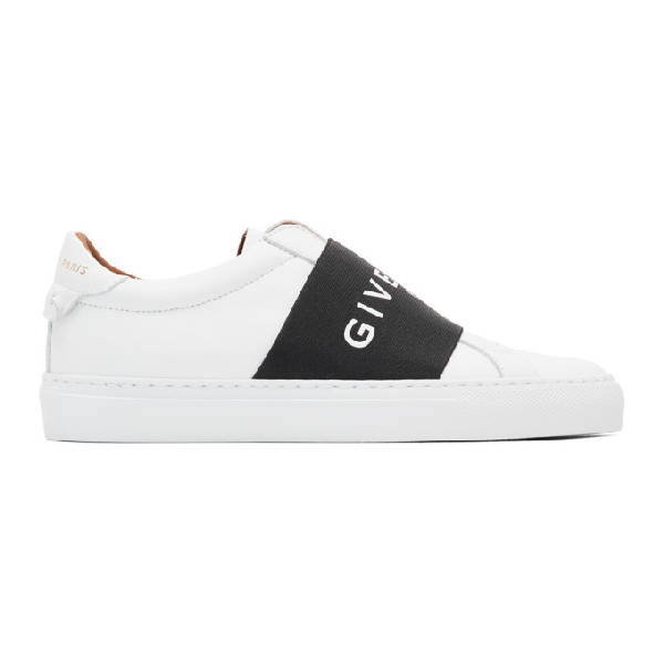 givenchy black elastic urban knots sneakers