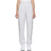 ALEXANDER WANG T ALEXANDERWANG.T GREY TERRY FOUNDATION LOUNGE PANTS