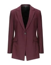 Theory Sartorial Jacket In Deep Purple