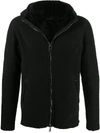 GIORGIO BRATO SHEARLING-LINED HOODED JACKET