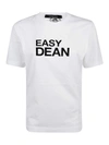 Dsquared2 Easy Dean T-shirt In White