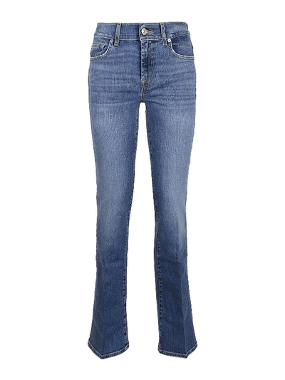 7 For All Mankind Soho Bootcut Jeans In Blue In Light Wash