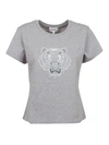 KENZO TIGER EMBROIDERY T-SHIRT