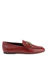 TOD'S SMOOTH LEATHER LOAFERS