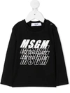 MSGM LOGO PRINT T-SHIRT