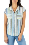 KUT FROM THE KLOTH DORRIE BUTTON-UP TOP,KT107202