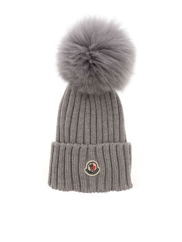 moncler ribbed beanie