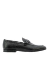 FERRAGAMO RAION LOAFERS IN BLACK