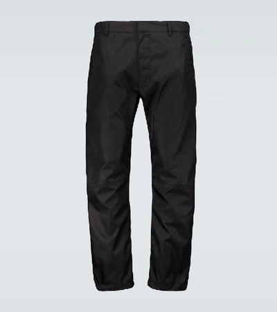 PRADA TECHNICAL NYLON PANTS,P00487010