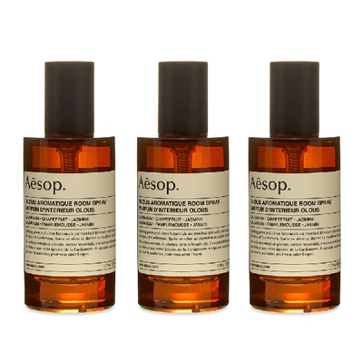 Aesop States Of Being Room Spray Trio In N/a