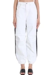 ALEXANDER WANG JEANS IN WHITE COTTON,11442875