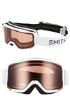 Smith Kids' Daredevil Snow Goggles In White/ Rc36