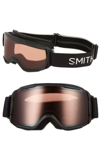 Smith Kids' Daredevil Snow Goggles In Black/ Rc36