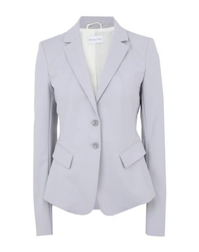 Patrizia Pepe Sartorial Jacket In Purple