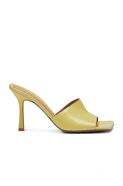 Bottega Veneta Stretch Leather Sandals In Yellow