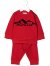 MONCLER BRANDED TRACKSUIT SET