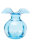 Vietri Hibiscus Bud Vase In Aqua