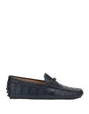 Tod's Loafers In Dark Blue