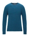 OBVIOUS BASIC OBVIOUS BASIC MAN SWEATER DEEP JADE SIZE XL WOOL,14069235DD 7