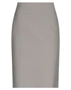 Peserico Midi Skirts In Grey