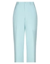 Liu •jo Cropped Pants In Blue