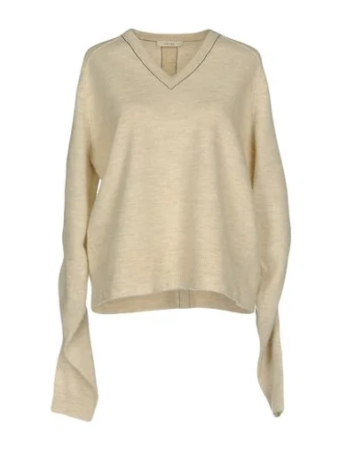 Celine Sweaters In Ivory