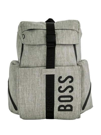 Hugo Boss Babies' Kids Diaper Bag For For Boys And For Girls In Grey