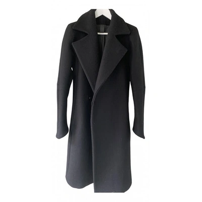 Pre-owned Y/project Black Wool Coat