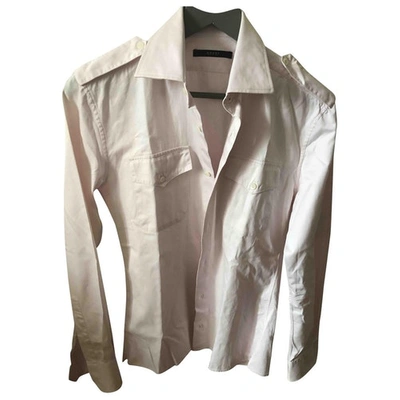 Pre-owned Gucci Pink Cotton Shirts