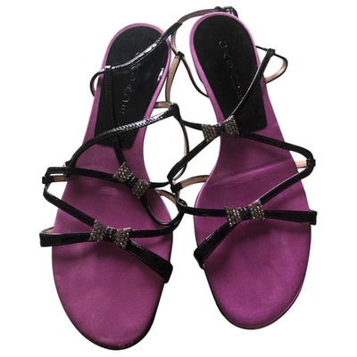 Pre-owned Casadei Leather Flats In Multicolour