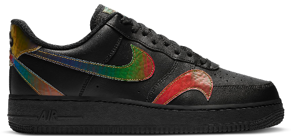 nike air force 1 misplaced swoosh multi