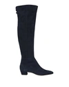 Sergio Rossi Knee Boots In Blue