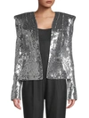 BALMAIN SEQUINS JACKET,0400012772630