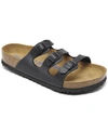 Birkenstock Women's Florida Soft Footbed Sandals - Regular Fit In Habana In Black
